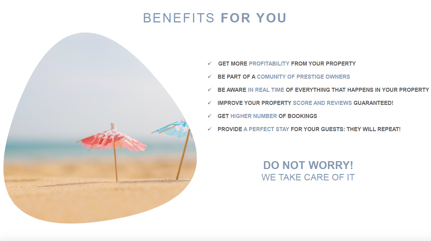 Benefits for you